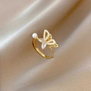 TRENDY Geometric Adjustable Ring for Women & Girls - Stylish for Daily & Party Wear | Color: J503