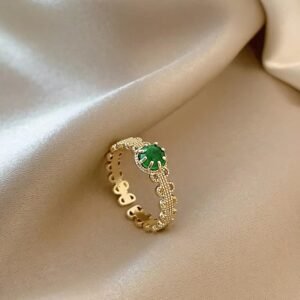 TRENDY Geometric Adjustable Ring for Women & Girls - Stylish for Daily & Party Wear | Color: J299